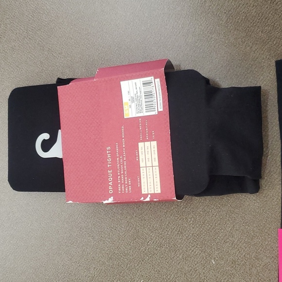 Commando Classic High Rise Panty in Black & Merona Tights S/ M Bundle - Picture 5 of 5